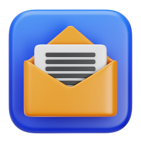 E-mail  3D Icon