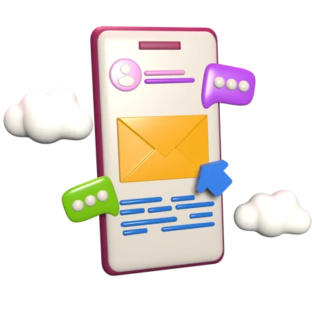 E-mail  3D Icon