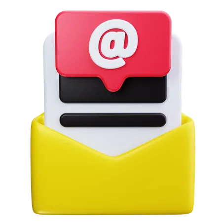 E-mail  3D Icon