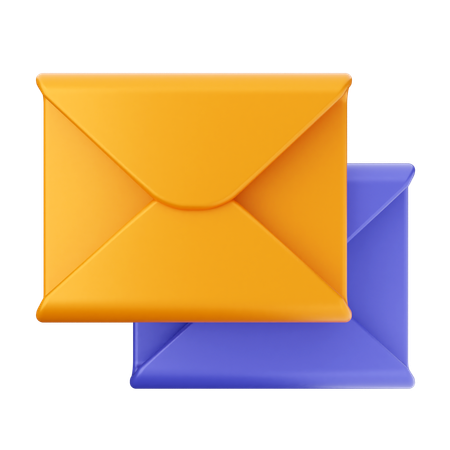 E-mails  3D Icon