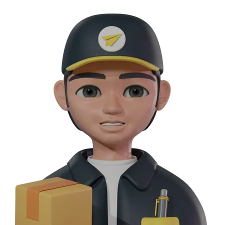 Courrier  3D Icon