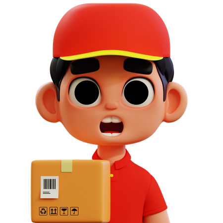 Courrier  3D Icon