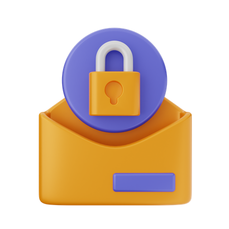 Cadenas de courrier  3D Icon