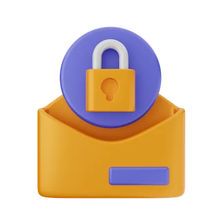 Cadenas de courrier  3D Icon