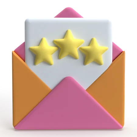 Courrier important  3D Icon