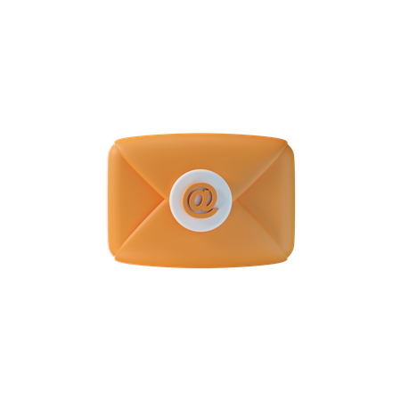 Courrier non lu  3D Icon