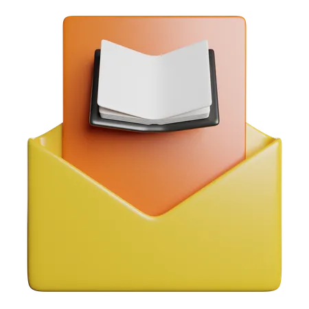 Ouvrir le courrier  3D Icon