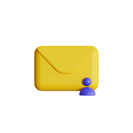 Courrier personnel  3D Icon