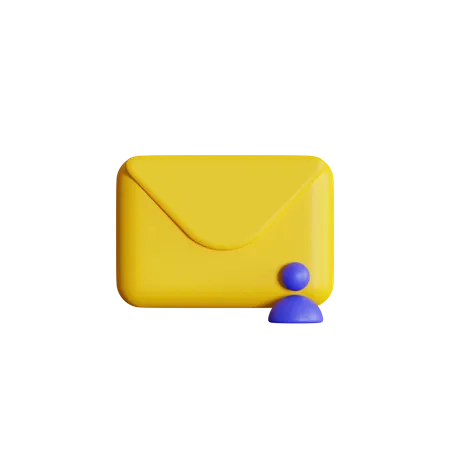 Courrier personnel  3D Icon