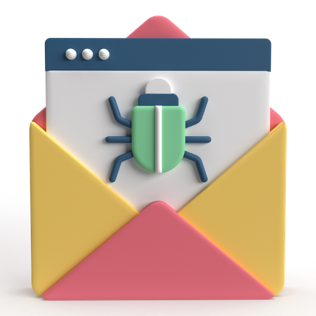 Courrier indésirable  3D Icon