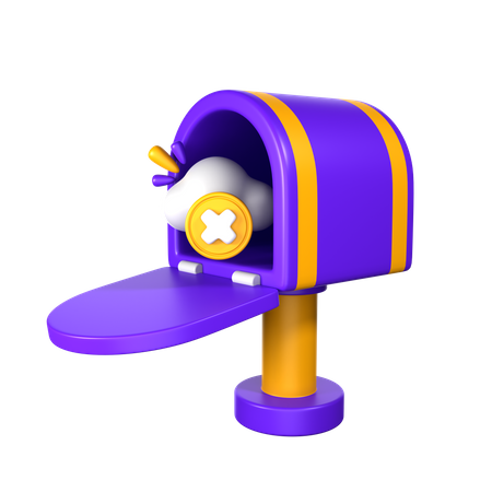 Courrier vide  3D Icon