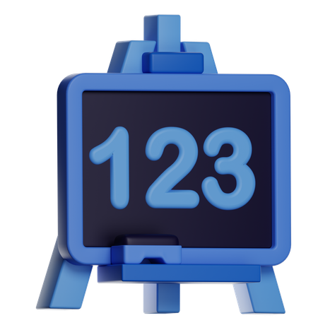 Cours de mathématiques  3D Icon