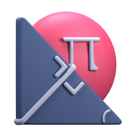 Cours de mathématiques  3D Icon