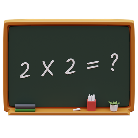 Cours de mathématiques  3D Icon