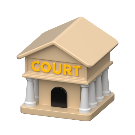 Court  3D Icon