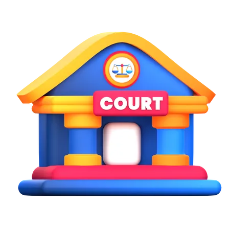 Court  3D Icon