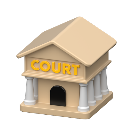 Court  3D Icon