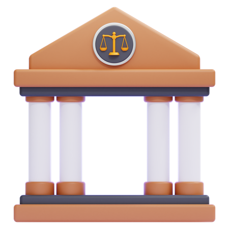 Court  3D Icon