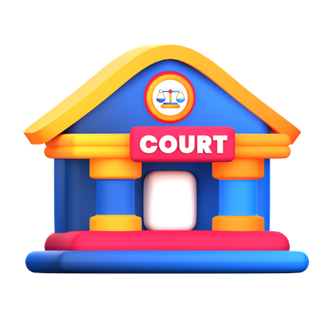 Court  3D Icon