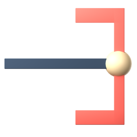 Court-circuit  3D Icon