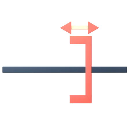 Court-circuit glissant  3D Icon