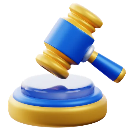 Court Decision  3D Icon