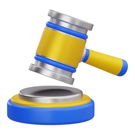 Court Decision  3D Icon