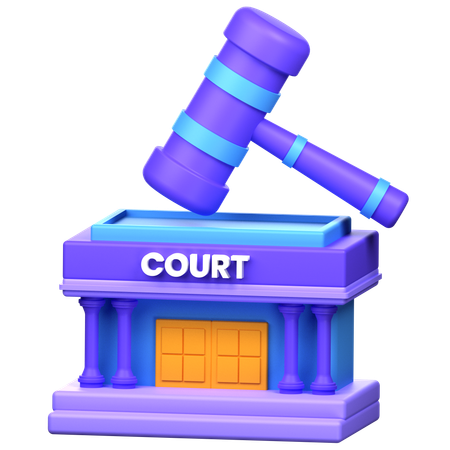 Court Decision  3D Icon