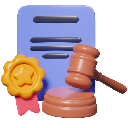Court Decision  3D Icon