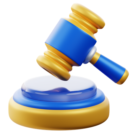 Court Decision  3D Icon