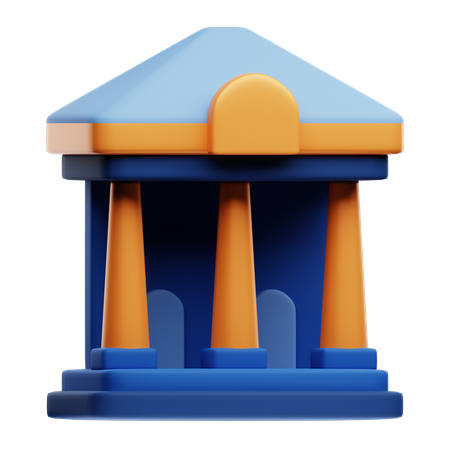 Courthouse  3D Icon