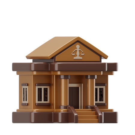 Courthouse  3D Icon