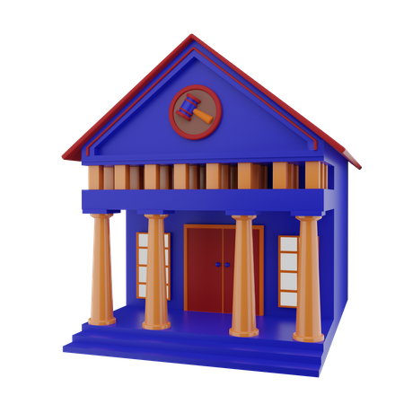 Courthouse  3D Icon