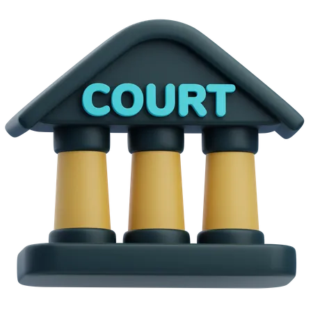 Courthouse  3D Icon