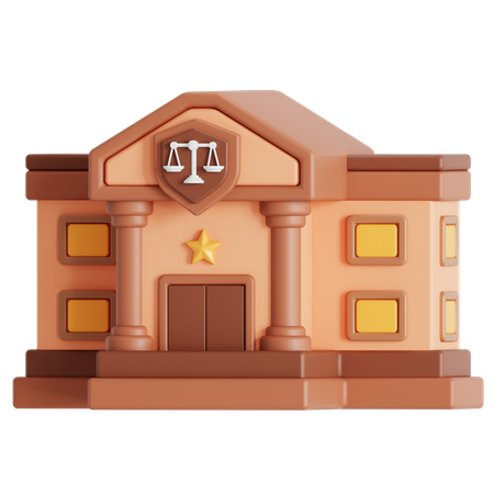 Courthouse  3D Icon