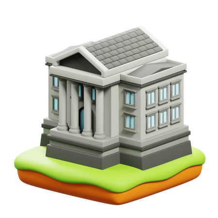 Courthouse  3D Icon