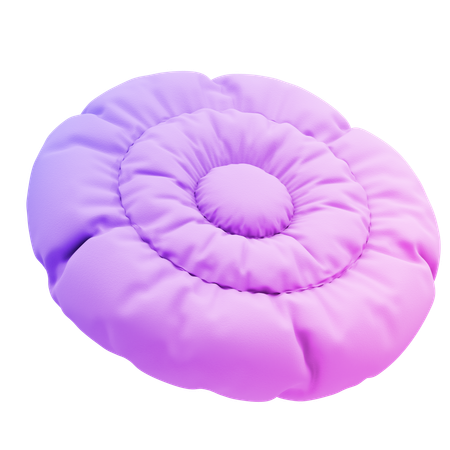 Oreiller de fleurs  3D Icon