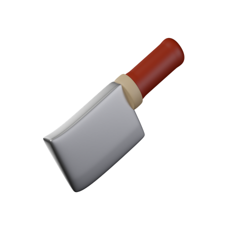 Couteau de boucher  3D Icon