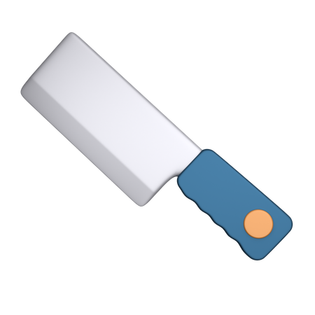 Couteau de boucher  3D Icon