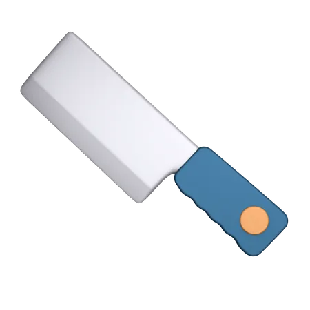 Couteau de boucher  3D Icon