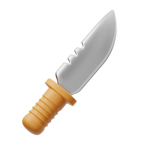 Couteau de chasse  3D Icon