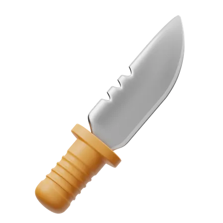 Couteau de chasse  3D Icon