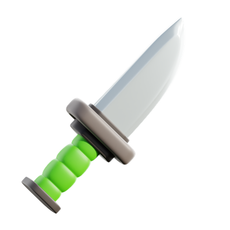Couteau de combat  3D Icon
