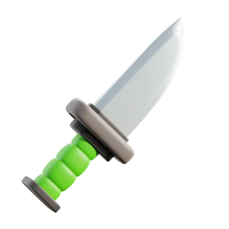 Couteau de combat  3D Icon