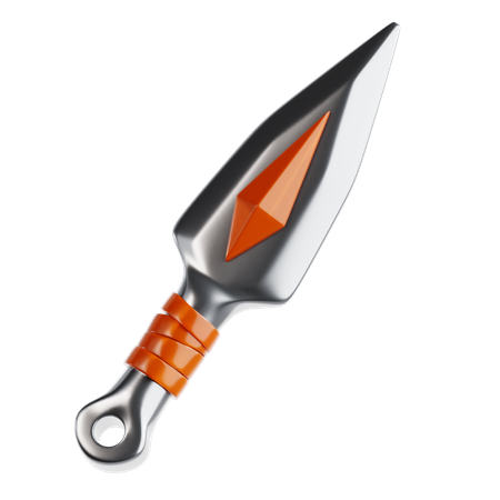 Couteau de lancer  3D Icon