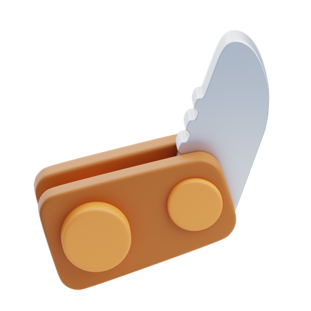 Couteau de poche  3D Icon