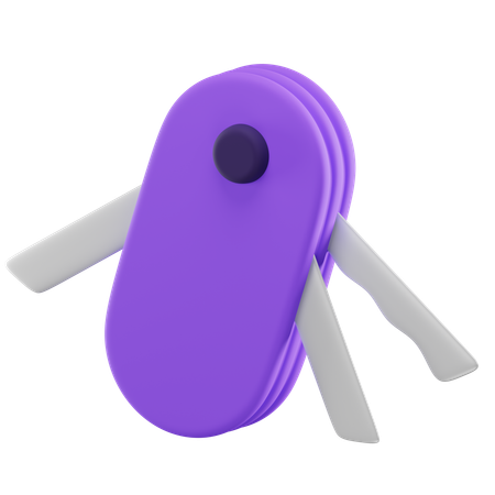 Couteau de poche  3D Icon