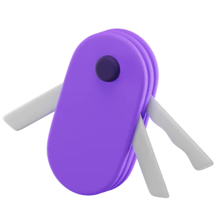 Couteau de poche  3D Icon