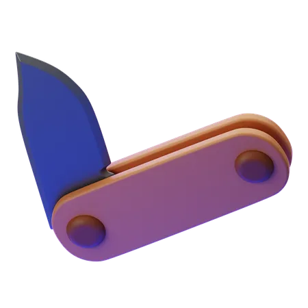 Couteau de poche  3D Icon