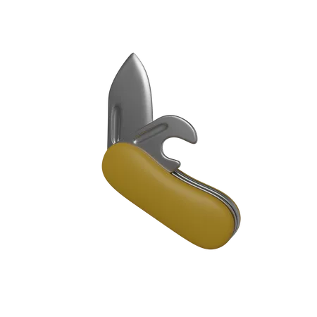 Couteau de poche  3D Icon